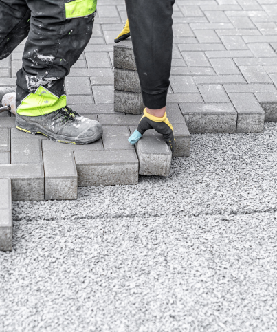 Paver Block Installation